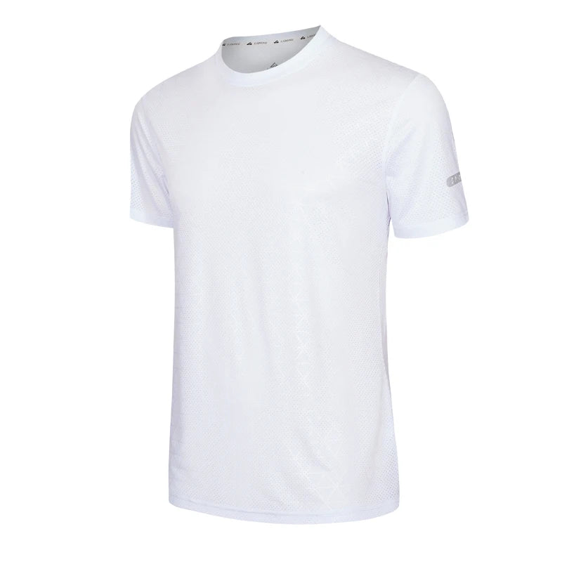 Gym Shirts Men Trainning Run Football Jerseys Workout Causal 3D Print Quick Drying Tee Compression Summer New Fashion  T Shirts