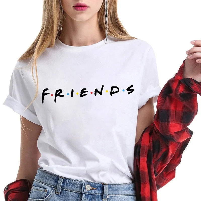 Aurora Wear Women's Printed Friends T-shirts