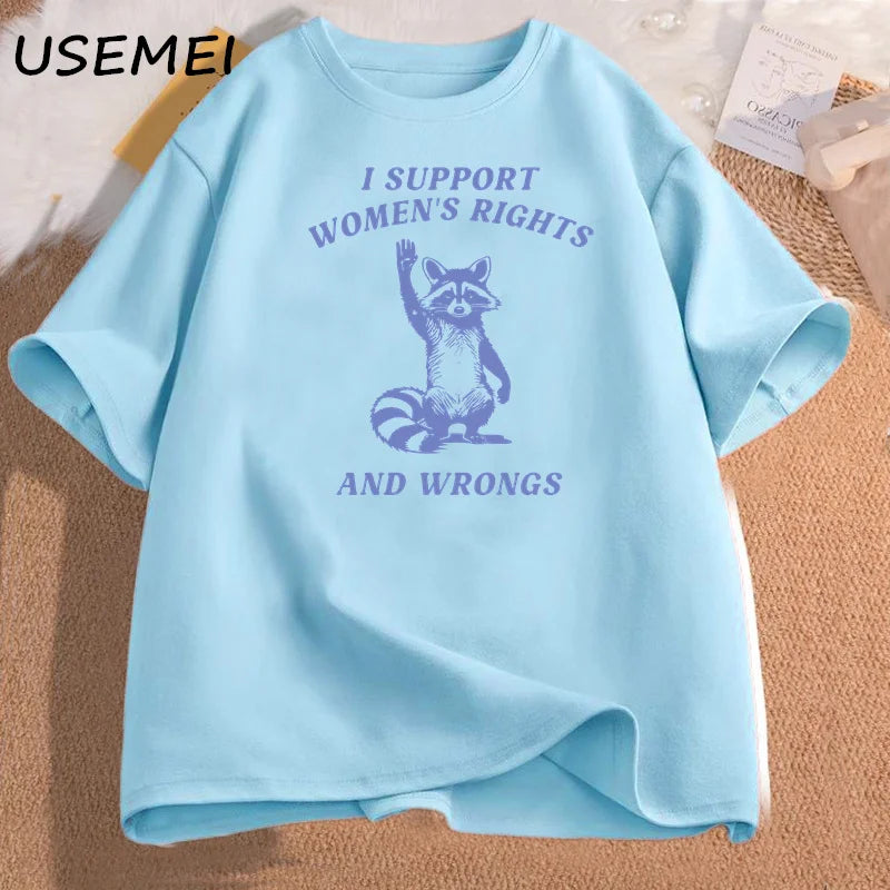 Aurora Wear I Support Women's Rights T Shirts