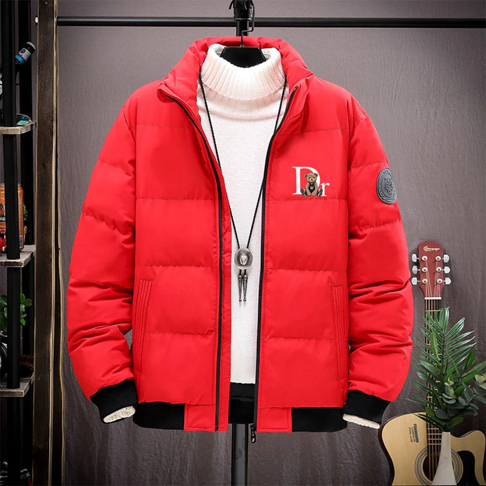 Aurora Wear Puffer Bomber Jackets Waterproof Men