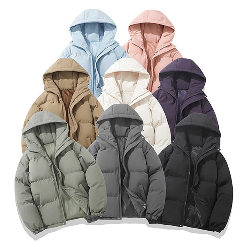 AURORA WEAR Multicolour Winter Hooded Jackets