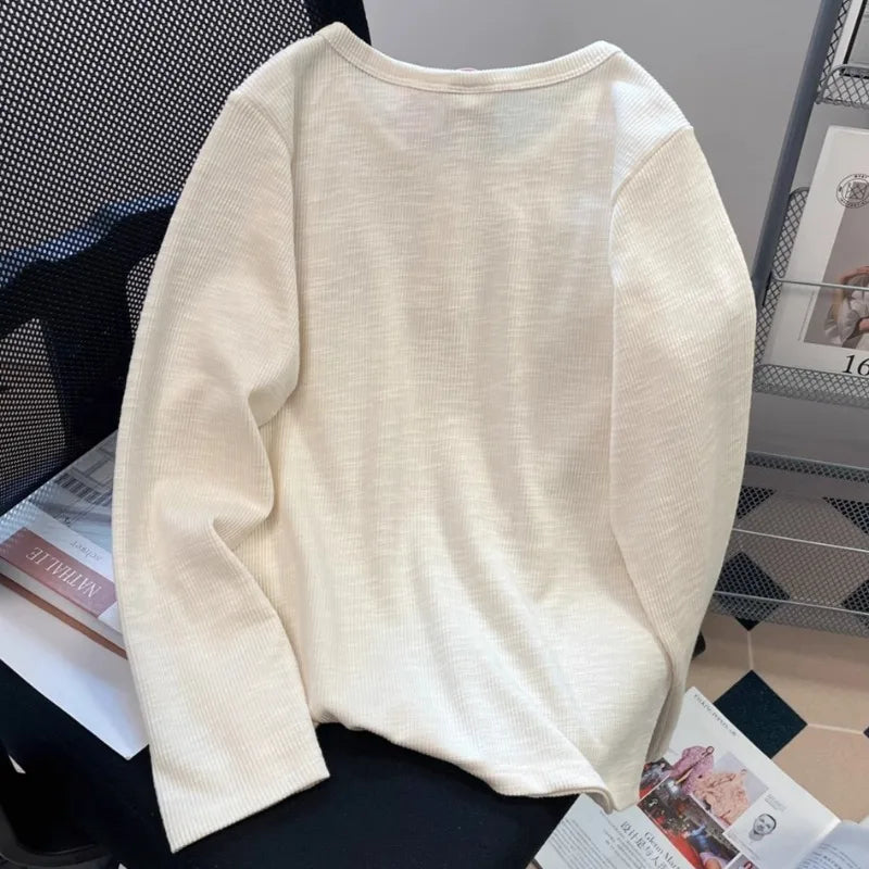 Aurora Wear T-shirts Women Korean Style Chic