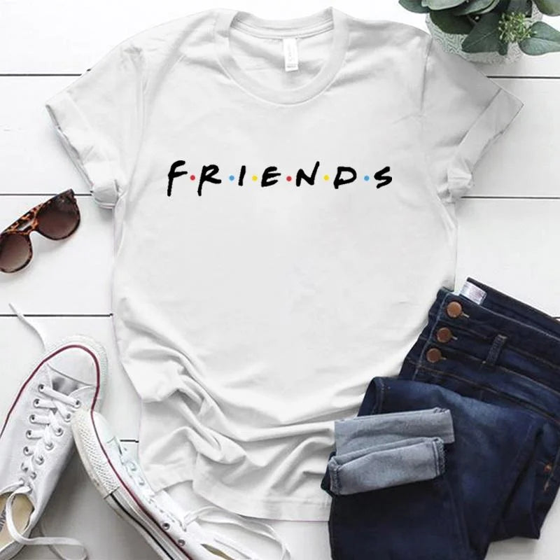 Aurora Wear Women's Printed Friends T-shirts