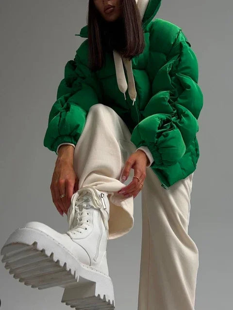 Aurora Wear Jackets for Women Quilted Puffer