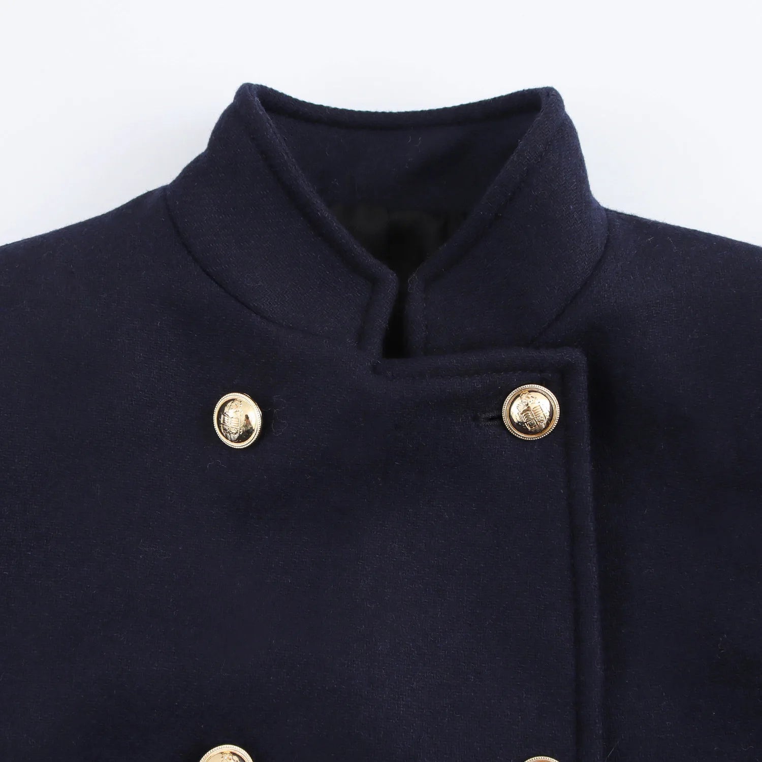 Aurora Wear Coats Women Double Breasted Long