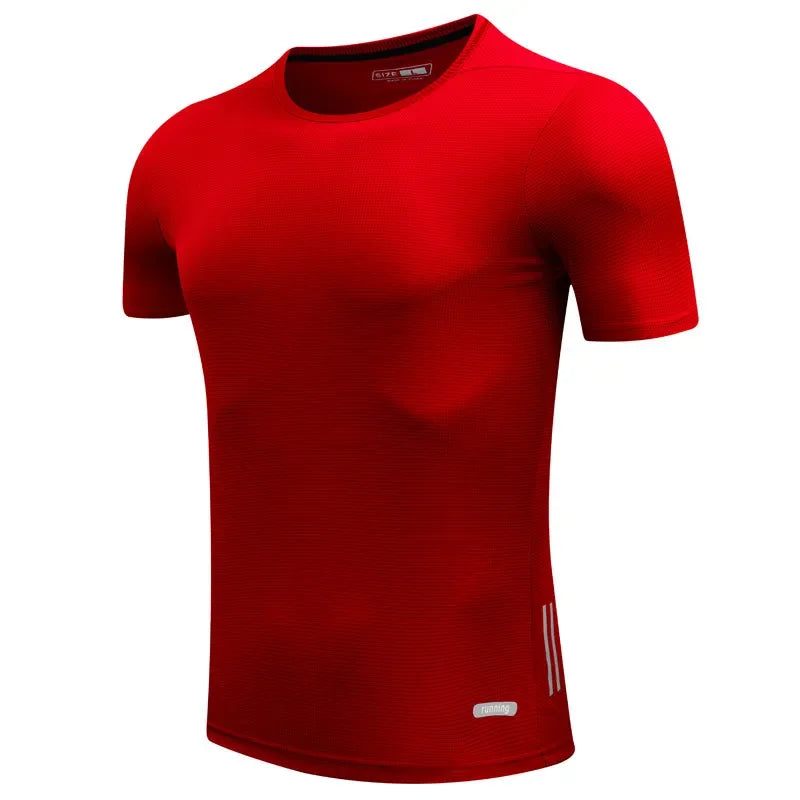 Aurora Wear T Shirts Men Slim Workout