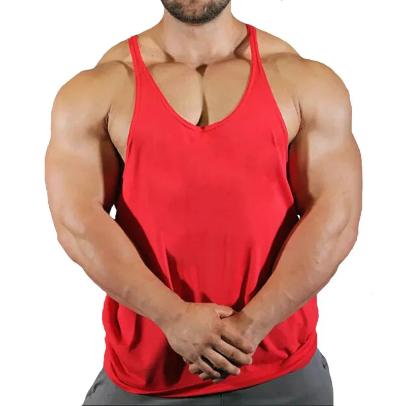 Gym Man Workout Bodybuilding Shirt Men Singlets Stringer Undershirt Vests Tank Top Vest Men's Brand Clothes Clothing Muscle Gyms