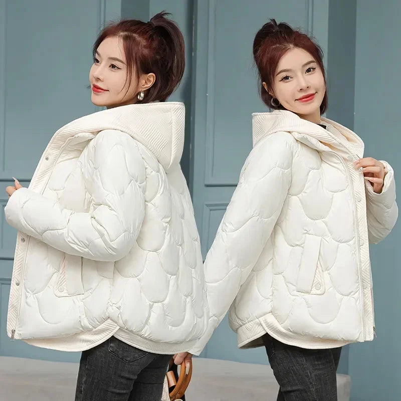 Winter Women Jacket Parkas Coat 2024 New Thick Warm Padded Coat Female Winter Outwear Loose Jacket Parkas Snow Wear Outwear
