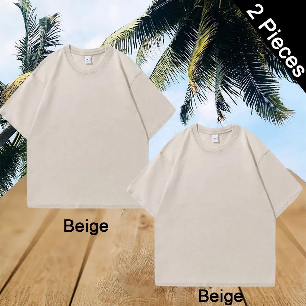 Oversized Tshirts for Men Gym Vintage Heavyweight T Shirts Cotton Workout Acid Wash Baggy Tees Solid Street Fashion Tops Unisex