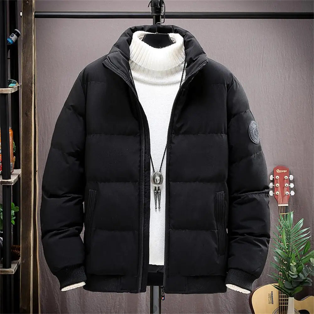 Aurora Wear Puffer Bomber Jackets Waterproof Men