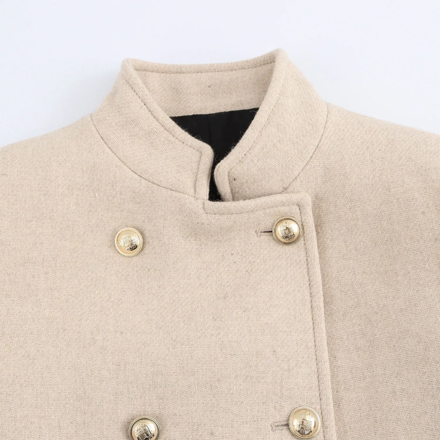 Aurora Wear Coats Women Double Breasted Long