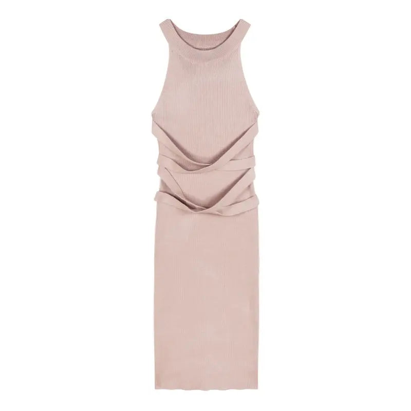 Aurora Wear Dresses Women Textured Skinny