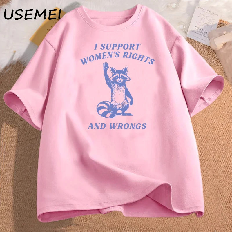 Aurora Wear I Support Women's Rights T Shirts