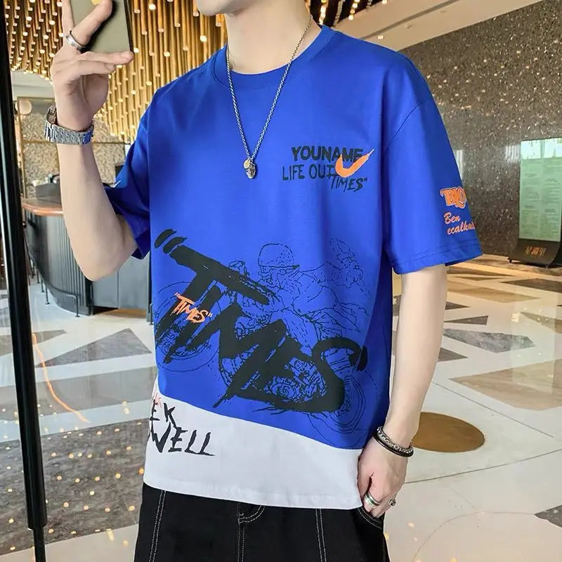 Aurora Wear Men T-shirt Casual Times Customized