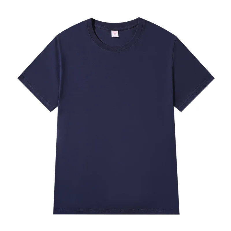 Women T-shirts 2025 Tops Solid Short Sleeve Loose O-neck  Cotton Casual Ladies Shirts Harajuku Korean Summer Woman Tshirts