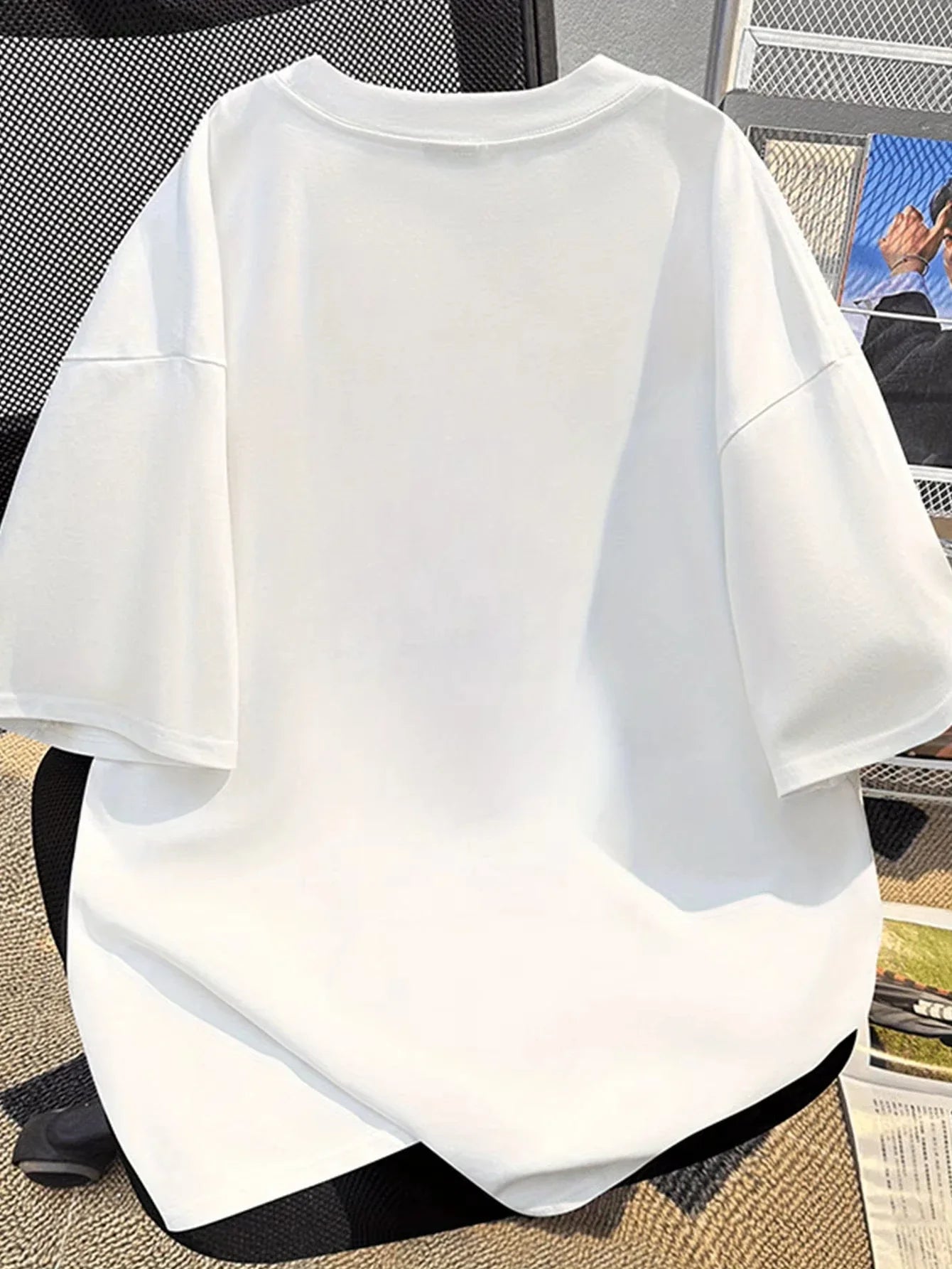 High-quality printed loose short-sleeved T-shirts for men and women from popular autumn and winter brands in 2025